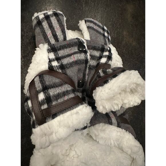 Warm Dog Clothes for Small Dog or Cat Coats Jacket Pet Sweater Grey, X-Small New - Picture 11 of 14